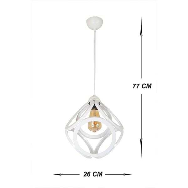 ჭაღი 52229/1 SUNA WHITE  - Venon