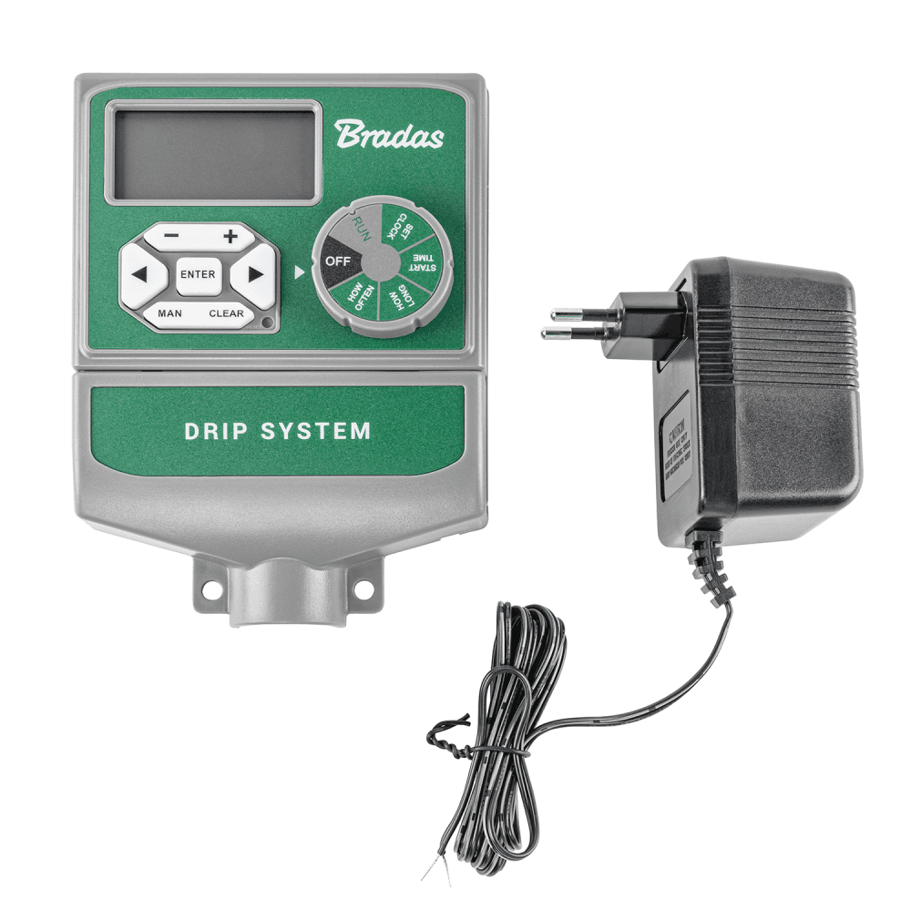 სარწყავის ტაიმერი ჩასაშენებელი BRADAS DSST20/4AC 230V