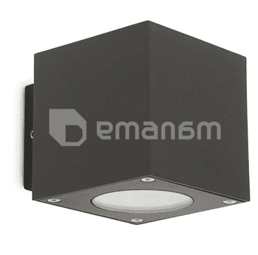 ფასადის სანათი New Light 1652/080 2613-LED 2x4W უქი ნაცრისფერი