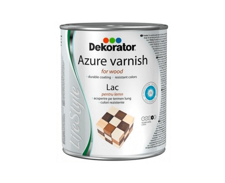 ლუქს დეკორატიული ლაქი  2.5 ლ  კაკალი