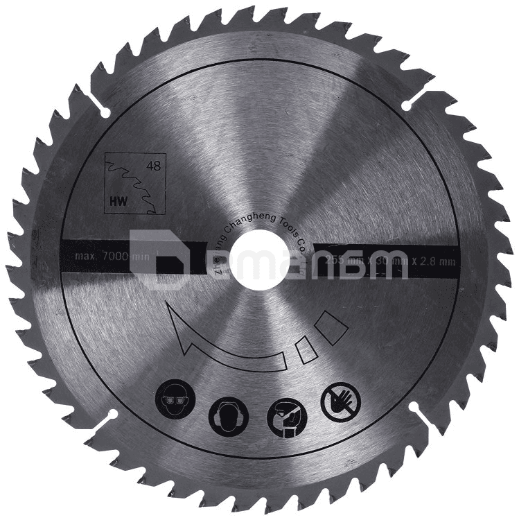 სახერხი დისკი უნივერსალური Scheppach 7901200702 HM100MP 255x30x2.8 მმ 48T
