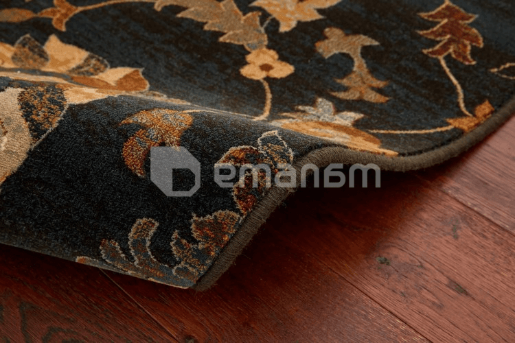 ხალიჩა Dywilan  SUPERIOR LATICA NAVY 2470 cC2 170x235 100% WOOL