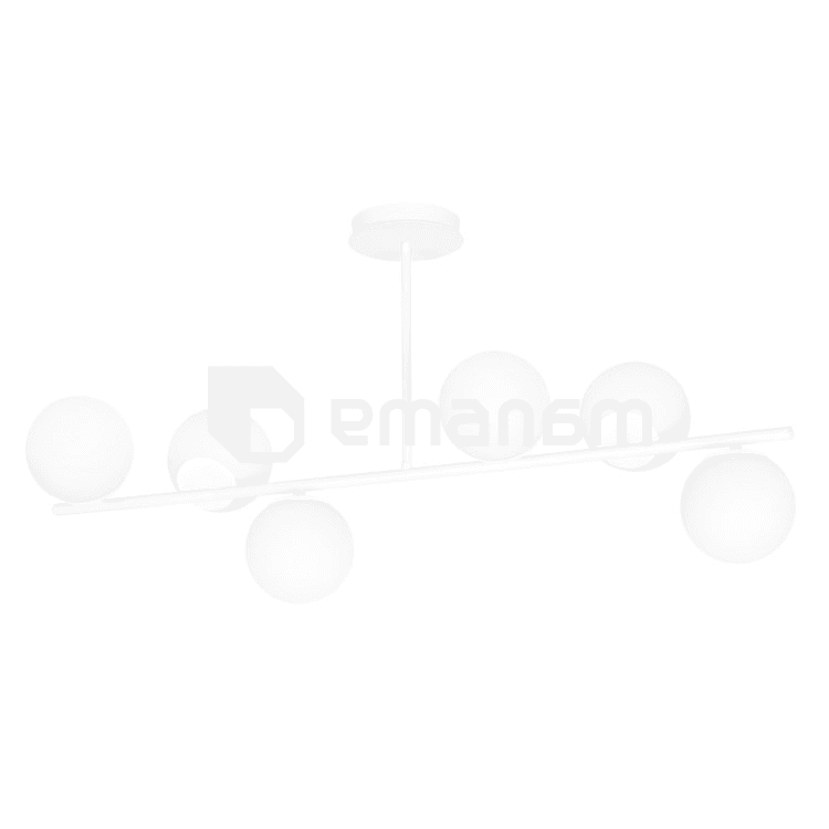ჭაღი EMIBIG BIOR 6 E14 6x MAX 40W თეთრი