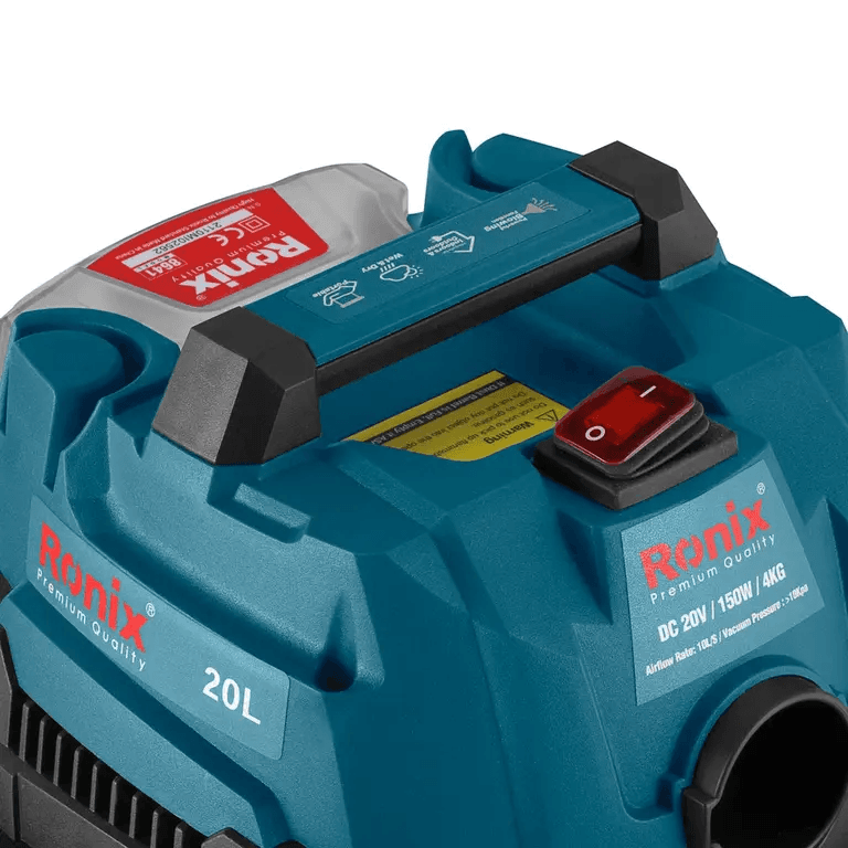 უსადენო მტვერსასრუტი Ronix-8641 20V