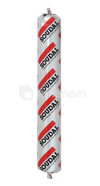 წებო-ჰერმეტიკი Soudal Soudaflex 40 FC 600 მლ ანტრაციტი