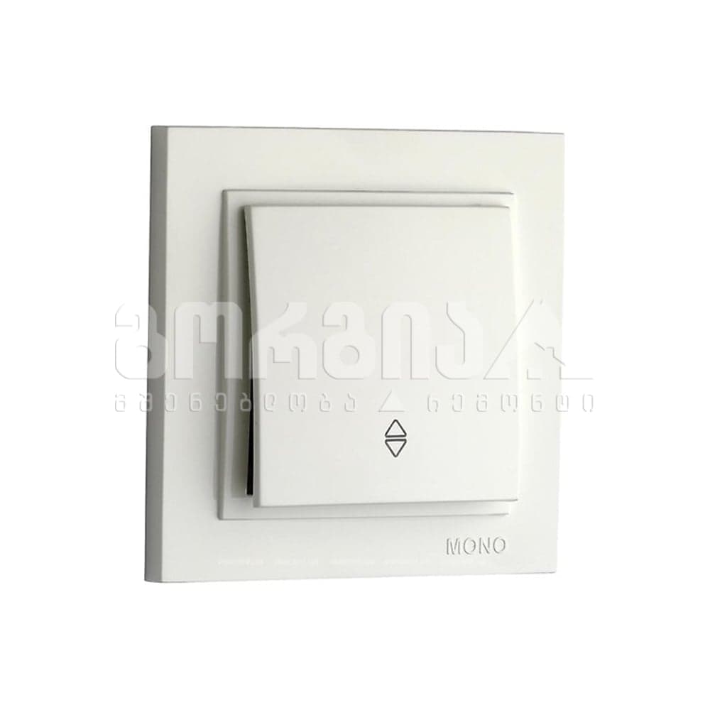 ჩამრთველი რევერსი ერთიანი DESPINA white - 102-190025-109
