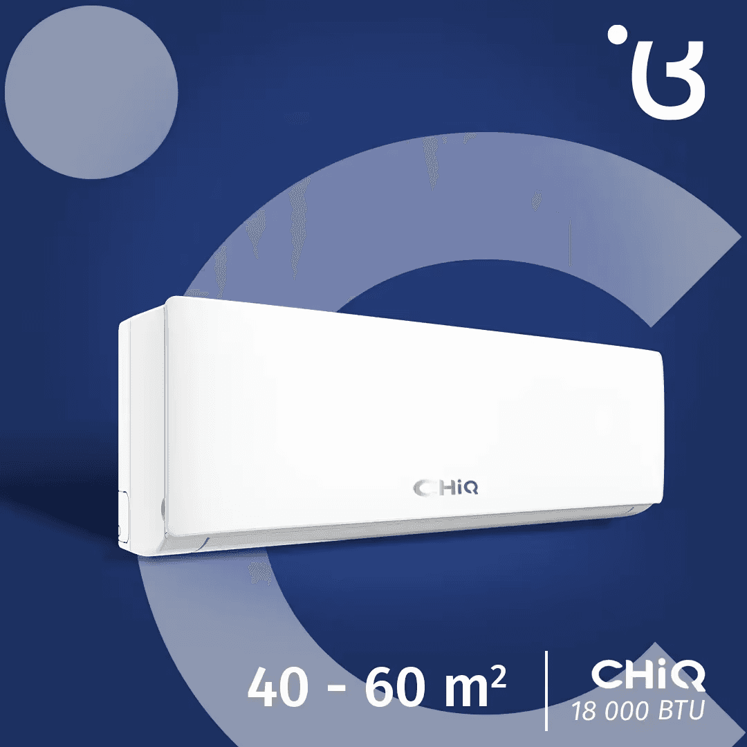 QB კონდიციონერი - 18 Btu (>60 მ²)