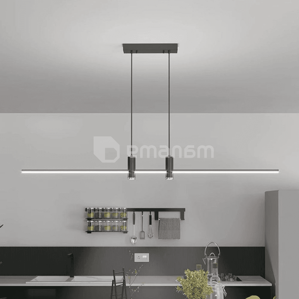 განათება LED V-TAC 19W 3000K 2160Lm შავი ფერი 10060
