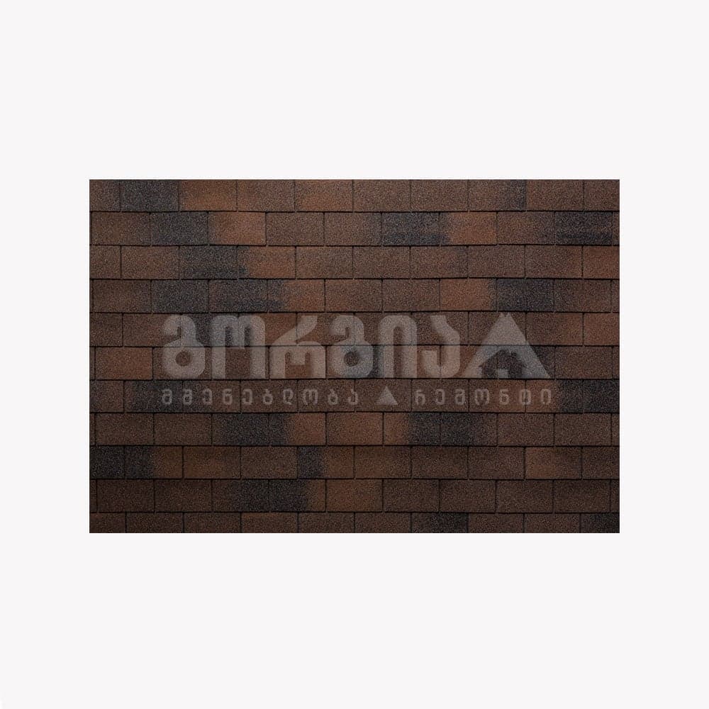 შინგლი მართკუთხედი, ყავისფერი ECO ROOF RECTANGULAR