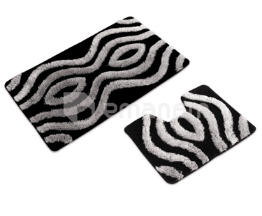ნაკრები აბაზანის ფეხსაგების PLANET BATHMAT ACRYLIC 2 ც