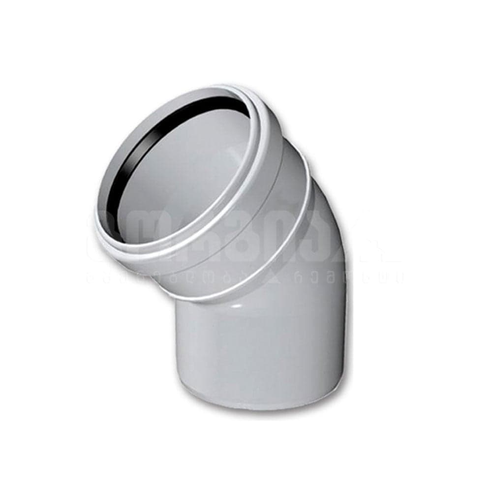 მუხლი 150მმ 45* +GF+ (PVC)