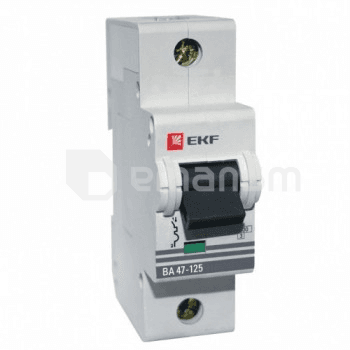 ავტომატური ამომრთველი  EKF 1P 125A