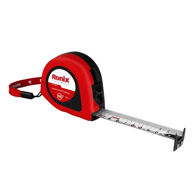 საზომი რულეტი Ronix RH-9017, 10×0.025 მ