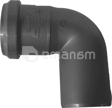 მუხლი შიდა კანალიზაციის ROSTURPLAST  50/87°
