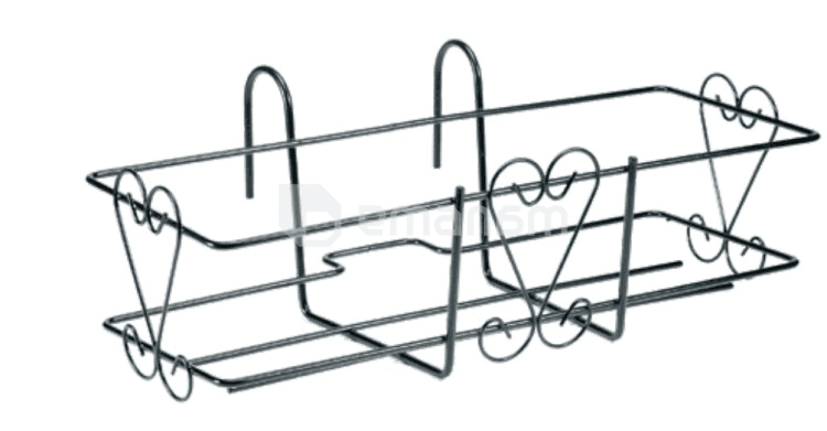 ყვავილების საკიდი Metallurgica Buzzi Classic Fix 63x20 სმ