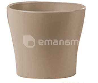 ქოთანი კერამიკული ყვავილის Scheurich 808/21 COVER-POT TAUPE