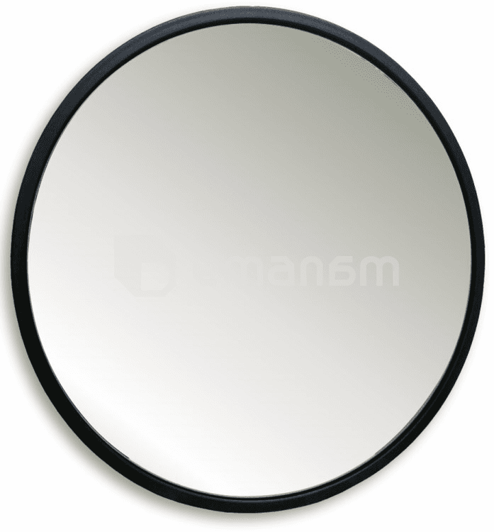 სარკე შავი ლითონის ჩარჩოთი Silver Mirrors Manhattan D500