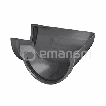 ღარის კუთხე Technonicol 125/82 PVC 135° ნაცრისფერი