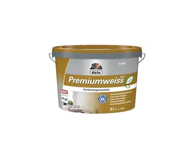 საღებავი D420 PREMIUMWEISS PLUS 5 ლიტ