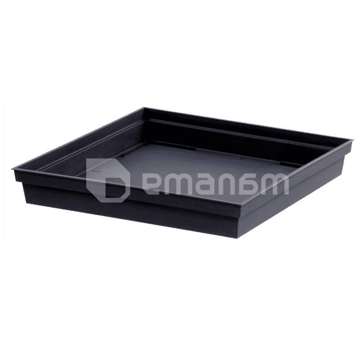 დასადგამი ქოთნის EDA Plastiques SOUCOUPE TOSCANE 26,7x26,7x3,8სმ