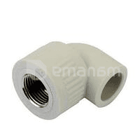 მუხლი ქანჩით შ.ხ. Vesbo PPR 90° Ø25mm 3/4"