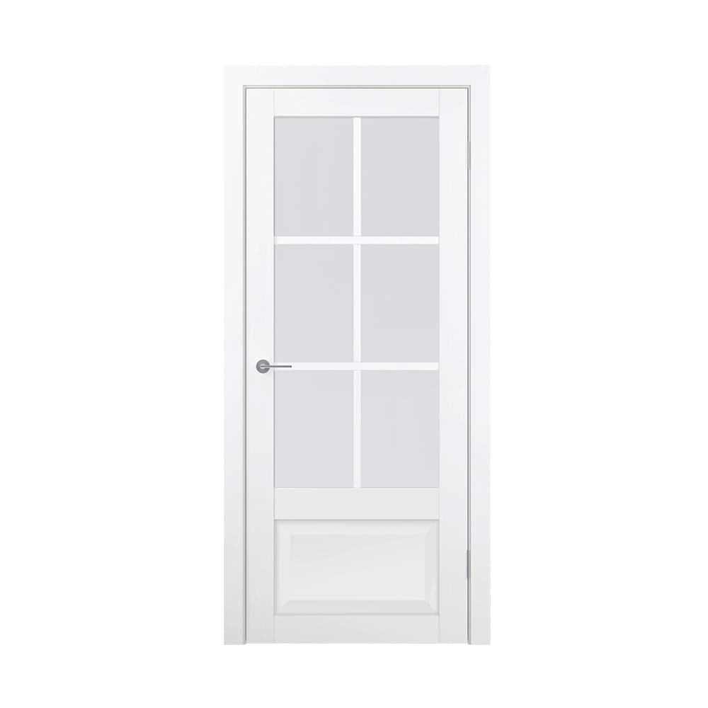 კარი მდფ PVC 215-70 (Арт. ECOSN1106 ОВ  WHITE POLIPROFILEN