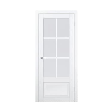 კარი მდფ PVC 215-70 (Арт. ECOSN1106 ОВ  WHITE POLIPROFILEN