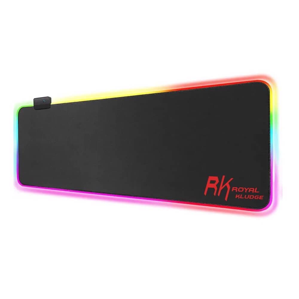 მაუსის პადი Royal Kludge RKMP-834, XL, RGB, Mouse Pad, Black