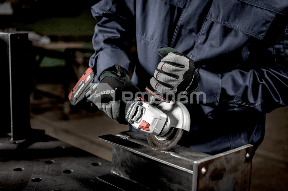 კუთხის სახეხი მანქანა აკუმულატორის Metabo WVB 18 LT