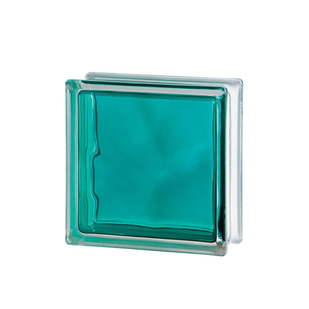 მინა ბლოკი Brilly Turquoise 1919/8 Wave