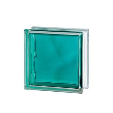 მინა ბლოკი Brilly Turquoise 1919/8 Wave