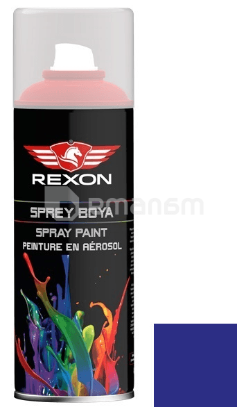 საღებავი სპრეი Rexon ლურჯი მეტალიკი 400 მლ