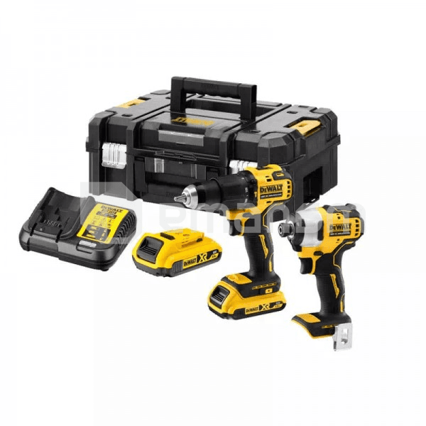 აკუმულატორის ინსტრუმენტების ნაკრები DeWalt DCK2062D2T-QW