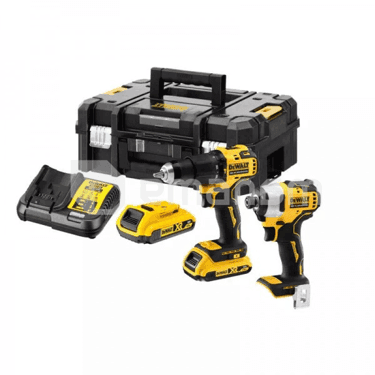 აკუმულატორის ინსტრუმენტების ნაკრები DeWalt DCK2062D2T-QW