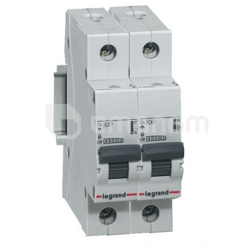 ავტომატური გამომრთველი LEGRAND XG3 2K B50 6KA
