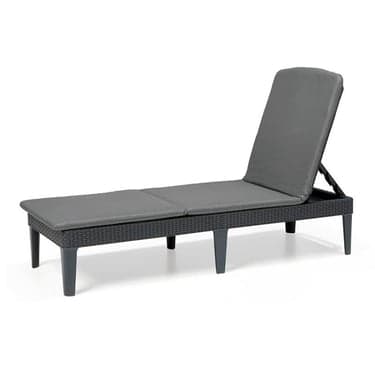 შეზლონგი Keter Jaipur Sun Lounger 187.5x58.2x29 სმ