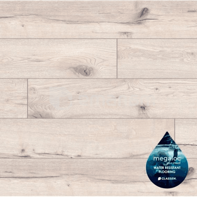 ლამინატი წყალმდგრადი Classen Story Aqua Protect 53343 4V AC5/33 მუხა Lorian 1285x192x12 მმ