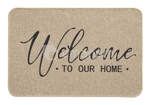 ფეხსაგები Hamat Arcade Welcome to our Home 40x60 სმ