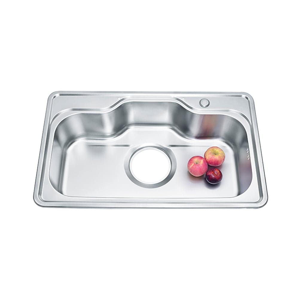 სამზარეულოს ნიჟარა+სიფონი LS-8551 850*510*200 (1 MM)