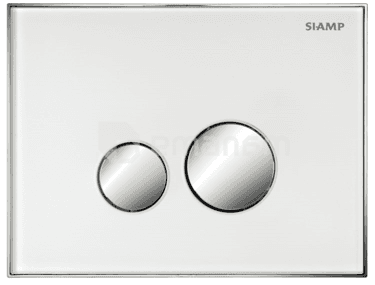 ღილაკი Siamp Reflet 360 White Intraslim+BCU 536