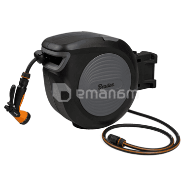 კოჭა ავტომატური შლანგით Bradas Black Line 1/2-30მ ECO-W1B30