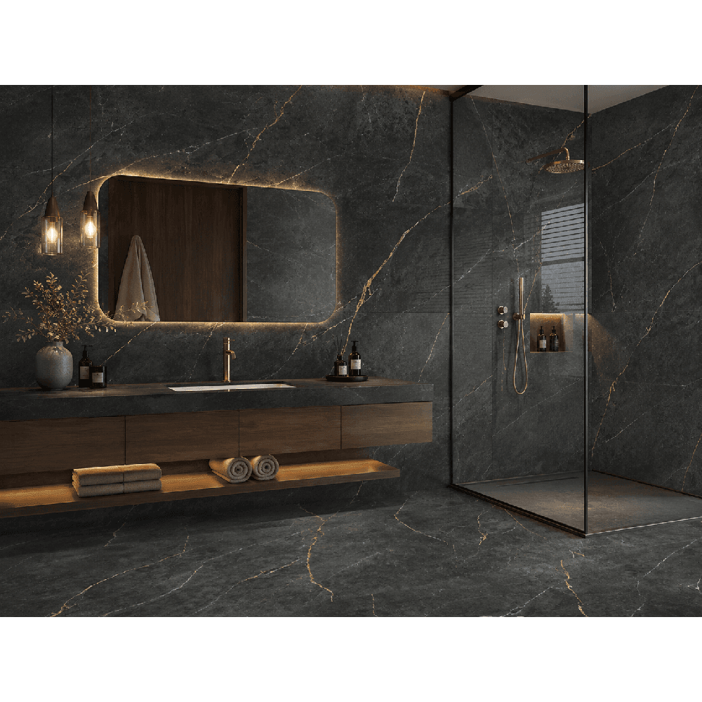 კერამოგრანიტი Vitacer Ceramicas MERAKI ANTHRACITE SAT RECT 1A 59.5x120 სმ