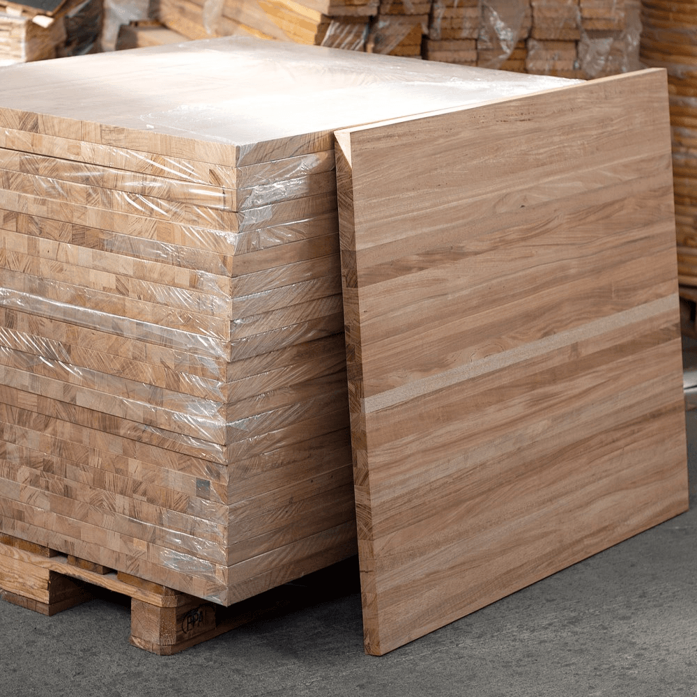 კიბის მოსაბრუნებელი ECOWOOD GHEOMBI ხარისხი AB 38x1000x1200 მმ ბუნებრივი ხისფერი