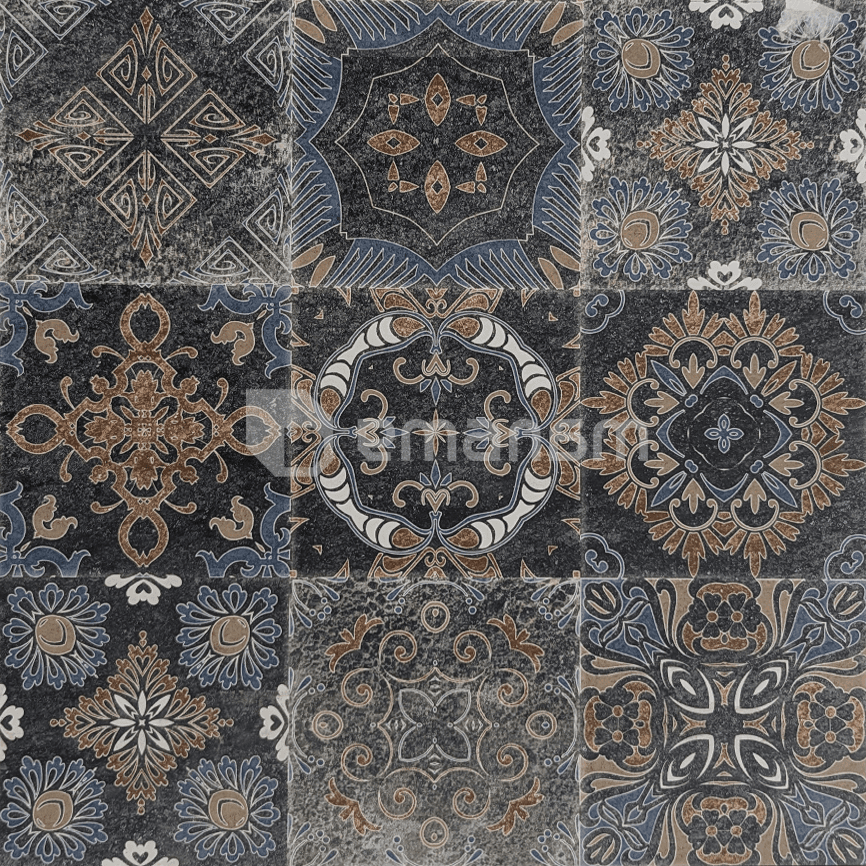 კერამოგრანიტი Raviraj 600x600 MOON DECOR 1 CARVING