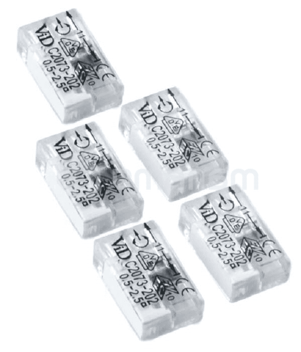 კლემა DPM 2x0.5 2.5mm 5ც BMSZ12N