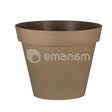 ქოთანი პლასტმასის EDA Plastiques POT TOSCANE 29,5 x 24სმ 10ლ
