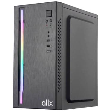 ქეისი ALLX AX-B1735, Computer Case, Micro-ATX, ITX, USBx2, AUDIO, Black