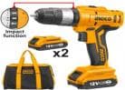 Lithium-Ion ელ. ხრახნდამჭერი ჩაქუჩით 12V (CIDLI1222)