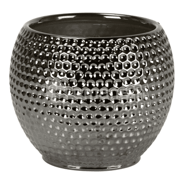 ქოთანი ყვავავილის კერამამიკული Scheurich TITANIUM SILVER15/732 UEBERTOEPFE