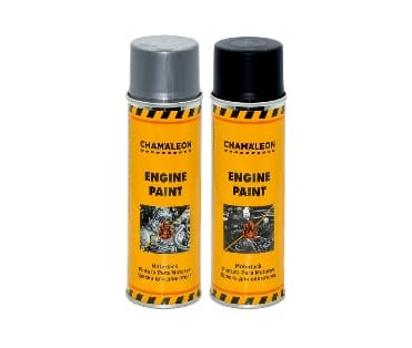 Chamaleon ძრავის საღებავი ვერცხლისფერი სპრეი 400ml Aerosol Engine Paint Silver